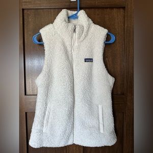 Patagonia Women’s Los Gatos White Fleece Vest